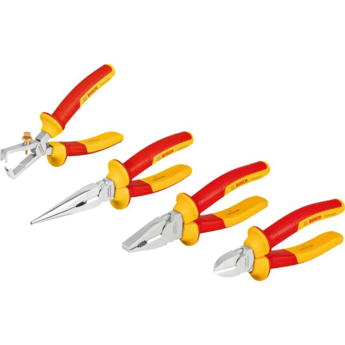 Bosch – 4-delni set VDE Električarskih klešta -1600A02NG1 - Slika 1