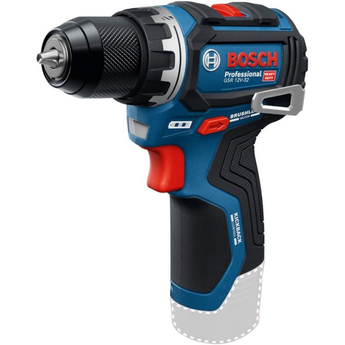 Akumulatorska bušilica - odvrtač Bosch GSR 12V-32 Solo bez baterije i punjača (06019N7000) - Slika 1