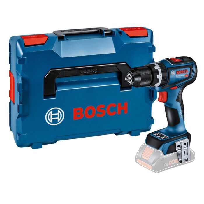 Akumulatorska vibraciona bušilica - odvrtač Bosch GSB 18V-90 C Solo; bez baterije i punjača u L-Boxx koferu (06019K6102) - Slika 1