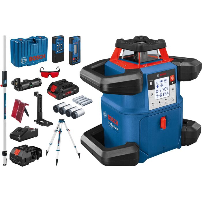 Bosch GRL 600 CHV rotacioni laser + stativ BT 170 HD + merna letva GR 240 (06159940P5) - Slika 1