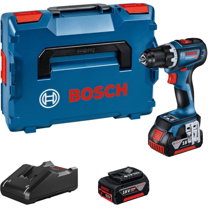 Bosch GSR 18V-90 C akumulatorska bušilica/odvrtač; 2x5,0 Ah ProCORE + L-Boxx kofer (06019K6006) - Slika 1