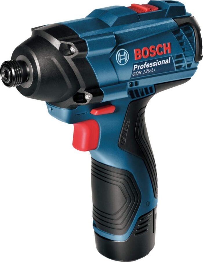 Bosch set aku alata bušilica GSR 120-Li + udarni odvrtač GDR 120-LI + GAL 12V-20 u koferu - Slika 3