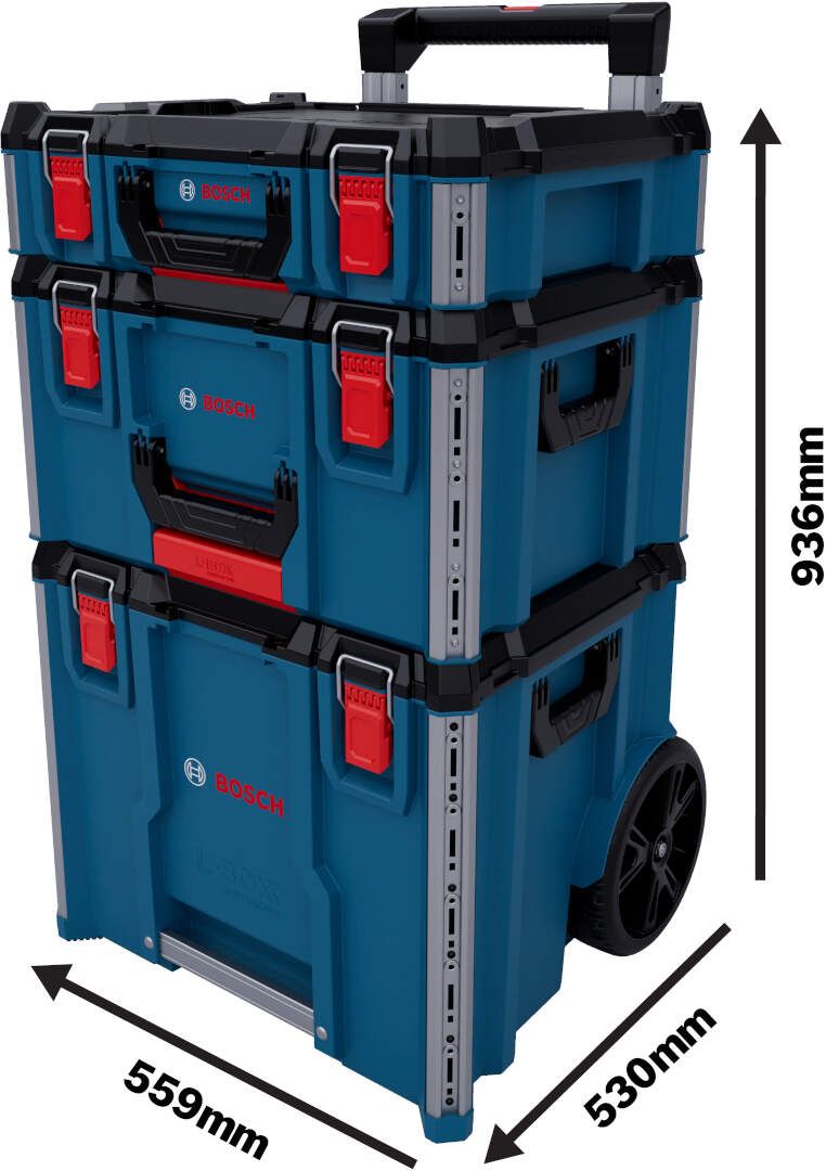 bosch-l-boxx-contractor-set-3-mobilni-modularni-sistem-kutija-1600a037dy-dimenzije L-BOXX Contractor Set 3 - Slika 1