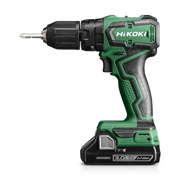 Hikoki akumulatorska vibraciona bušilica - sa motorom bez četkica DV18DD-WQZ; 18V; 2x3,0 Ah - Slika 1