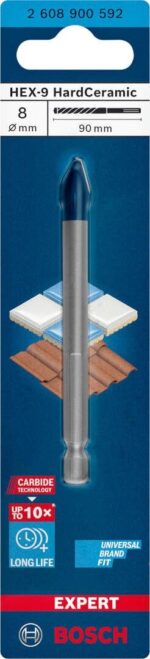 EXPERT HEX-9 Hard Ceramic burgija (8×90 mm) - Slika 2