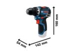 Akumulatorska bušilica-odvrtač PRO GSR 12V-32 - Slika 3